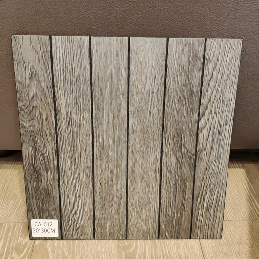 10Pcs Peel and Stick Wood Slat Wall Panels Decorative Wall Panels 12"x12" Self Adhesive Slat Acoustic Textured Panel Soundproof