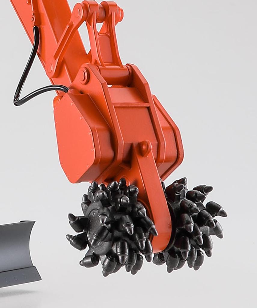 Hasegawa Hitachi Construction Machinery Hydraulic Excavator ZAXIS135US Cutting Cutter Model Plastic Model 66111 1/35 (Car)