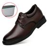 Business Casual Leather Men Shoes Genuine Leather Oxford Shoes For Men Flats Shoes Plus Size Height-increasing Shoes