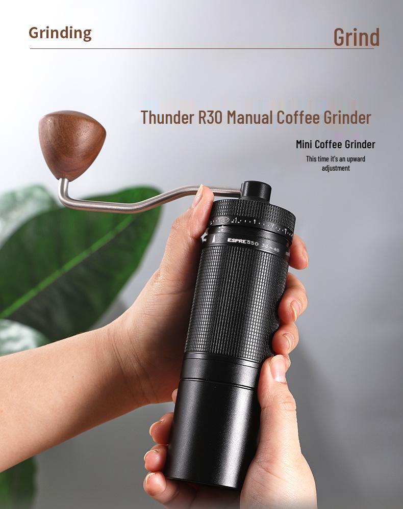 Pour-Over Coffee Set with Manual Grinder - Gift Box