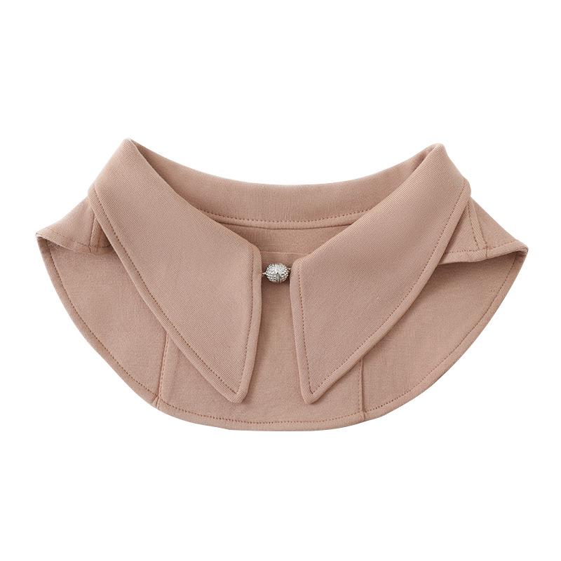 Versatile Women's Modal Dickey Collar for Neck Protection and Warmth in Air-Conditioned Rooms