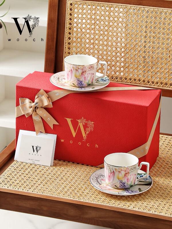 

WOOCH Lily of the Valley Ceramic Cup & Saucer Set