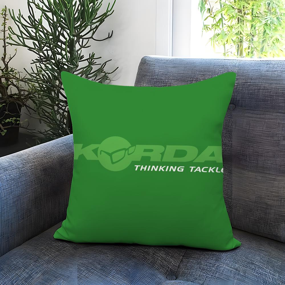 Hot KKodak Fishing Tackleied Cushion Cover Comfortable Reversible Pillow Cover Ideal for Car Sofa Bedroom Beyond