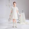ASK JUNIOR Girls' Summer Lace Princess Dress