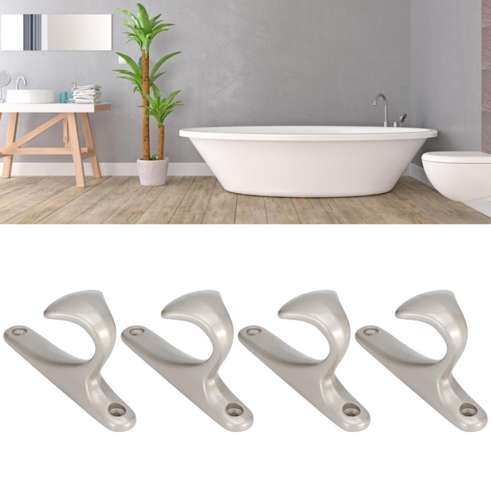 4pcs Multipurpose Coat Hooks Space Saving Wall Mounted Hooks Convenient Storage Hooks Living Room