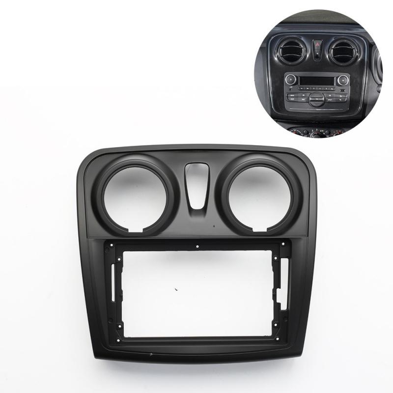 Frame For 2Din Stereo Radio Panel 9”For Renault Logan 22012-2019, Sandero 22014-2019