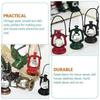 2pcs Dollhouse Lights Doll House Furniture Lamps Miniature Kerosene Lamps