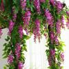 Wisteria Artificial Vine Hanging Flower Decoration for Ceilings and Pipe Covers