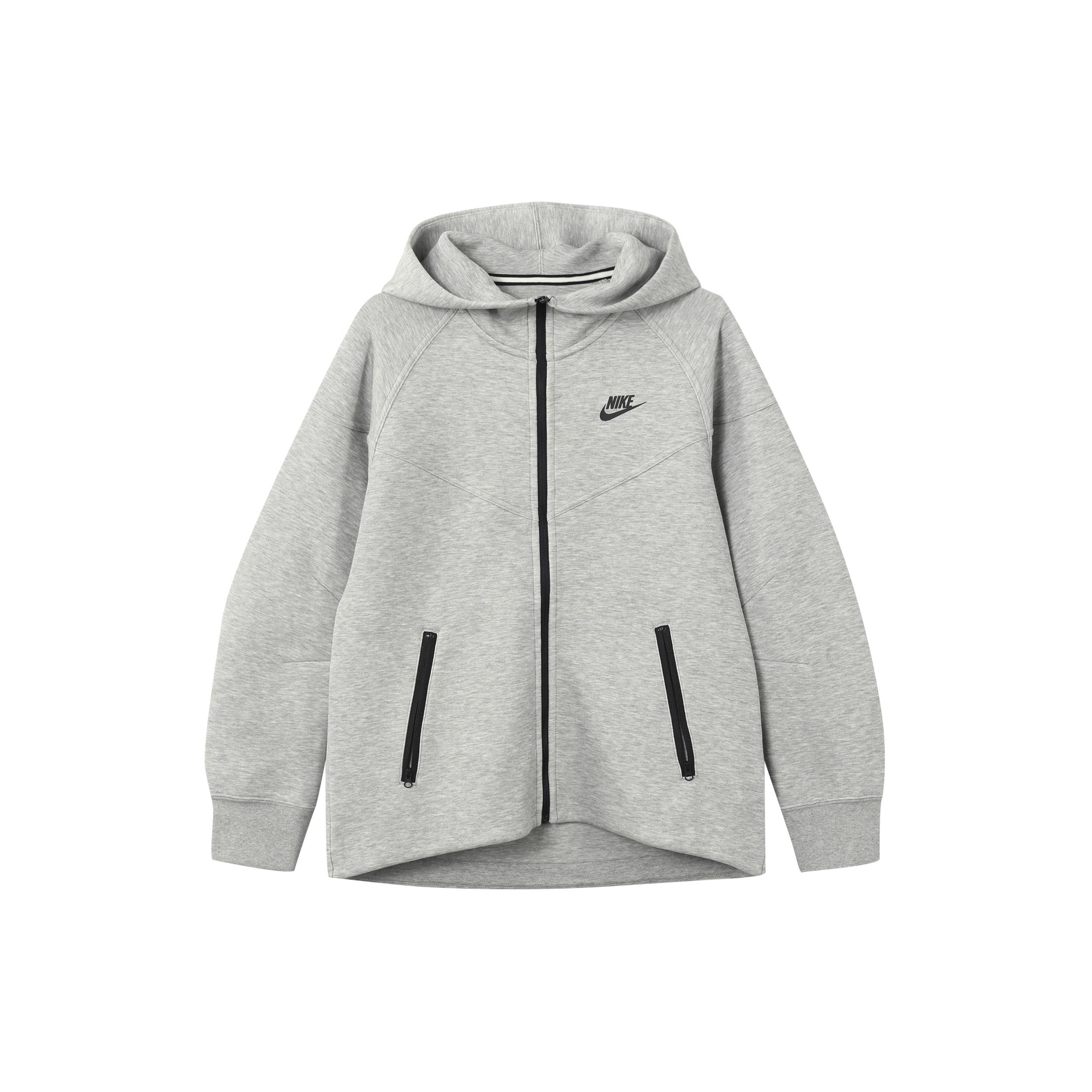 (WMNS) Nike Tech Fleece Full Zip Hoodie Grey Women s FB8339-063 S