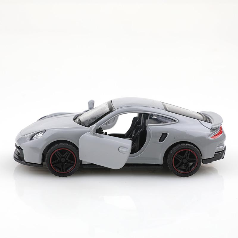 (Bagged) 1:43 Scale Replica 911 Alloy Pullback Racing Car, Die-cast Metal Car, Boy's Toy, Exquisite Mini Pocket Car
