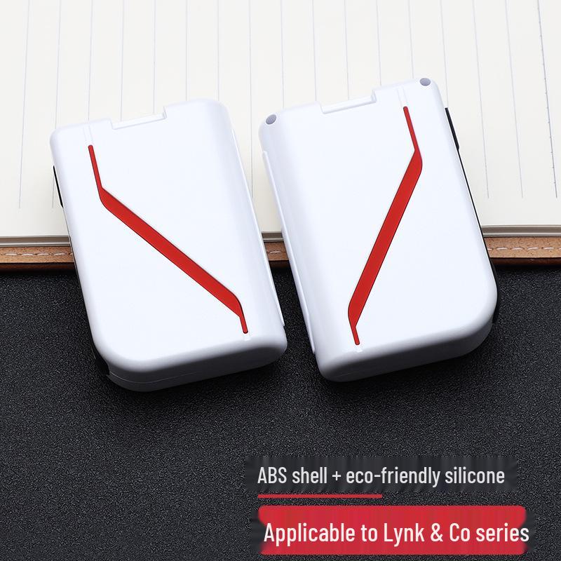 Lynk & Co Modische Schlüsselhülle: Stilvolle Autoschlüsseltasche mit Schnallendesign zur Schlüsselmodifikation und personalisierten Dekoration