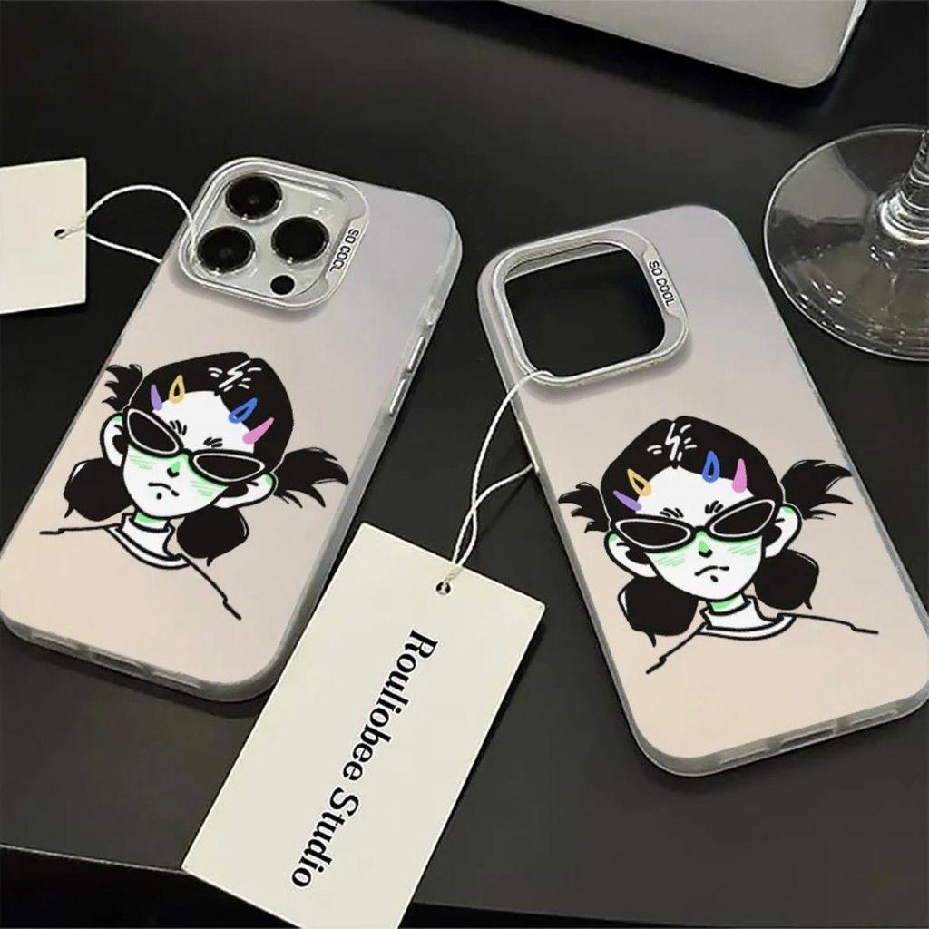 Dopamine Girl Case for iPhone 15 Pro Max/14 Pro/13/12/XS