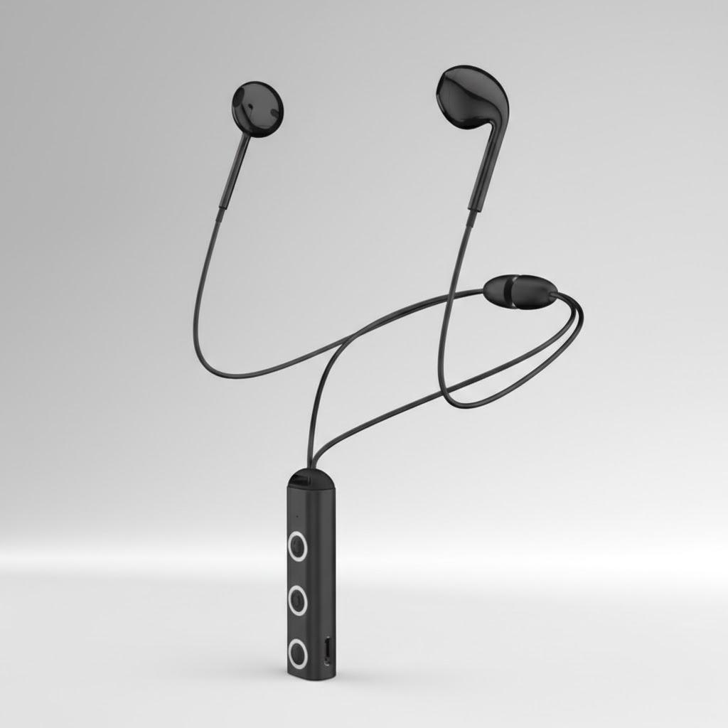 

Bluetooth 41 Wireless Earbuds Sports Headphones Sweatproof Magnetic In-Ear Headset for Running Gym Workout чорний
