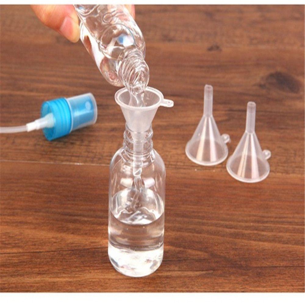 10pcs Small Plastic For Perfume Diffuser Bottle Mini Liquid Oil Funnels Labs Creative hot sale Kitchen Gadgets