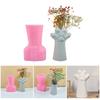 Silicone Concrete Mold Storage Box Mould Cat Foot Shaped Resin Clay Molds Flower Vase Moulds for Making Vase Flowerpot