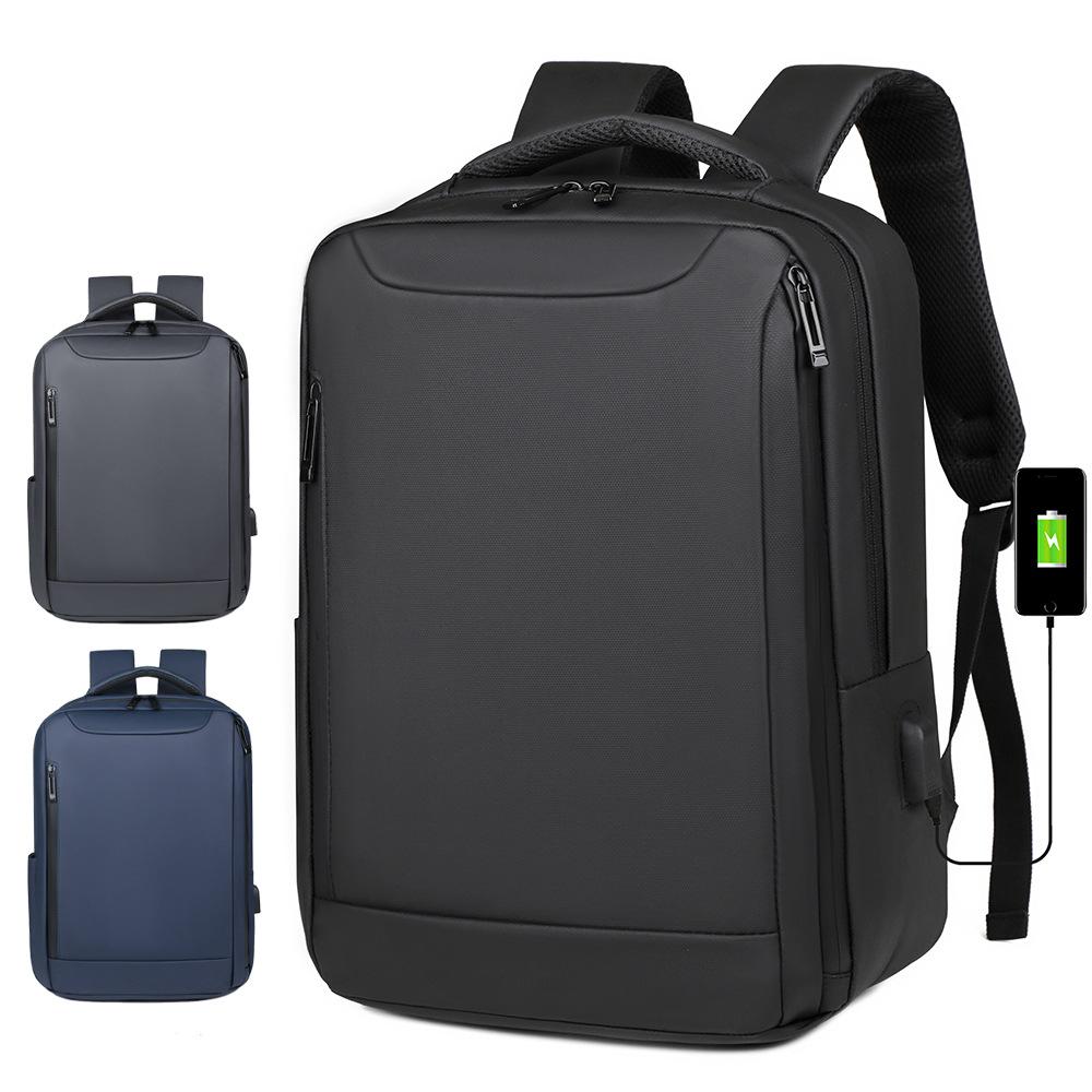 TS JYL laptop bag,2025 New Men Large Business Backpack Waterproof Multi Function Laptop