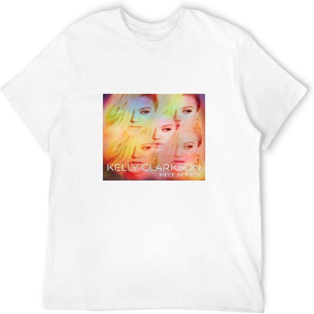 Kelly Clarkson T Shirt Piece by Piece Vinyl Cover T-Shirt White