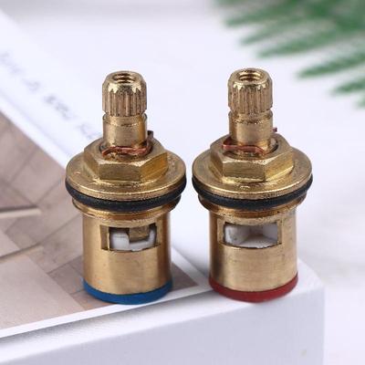New Sale Universal Replacement Brass Ceramic Disc Stem Cartridge Inner Faucet Valve Tap Valves For Kitchen And Bathroom