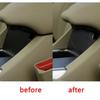 Carbon Fiber Central Armrest Lower Panel Cover Trim For Honda Accord 2013-2017
