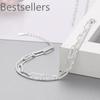 New Luxury 925 Sterling Silver Elegant Double-Layer Starry Sky Bracelet for Women Fashion Jewelry Wedding Valentine's Day Gifts