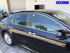 BRIGHTZ Finish Stainless Steel Black Plated Pillar Panel Covers for Toyota Camry Visor Ultra-Mirror (8-Piece Set) AXVH70/H75 (No Required)
