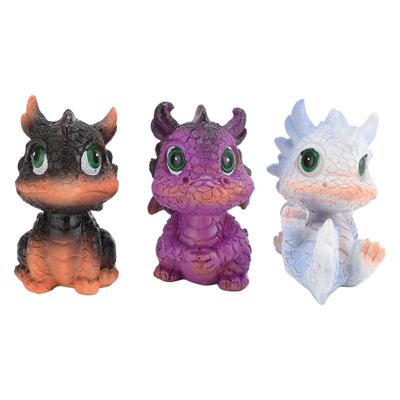 Baby Drachen Figur Harz Multifunktional Cartoon Baby Drachen Modell Figur für Büro Garten