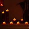 Horror Props Pumpkin Lamp LED Candle Lamp High Quality Ghost Festival Decoration  Photography Props