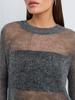 Loose Long Sleeve Hollow Thin Knitted Sun  Blouse Top For Women