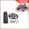 OPGT 428 130L Chain Set with 16T Front Sprocket &40T Rear Sprocket for 125cc 150cc 200cc 250cc ATV Go Kart UTV Buggy Quad