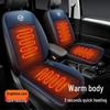 Universal Graphene Car Heated Seat Cushion 12v/24v - Winter Warmth