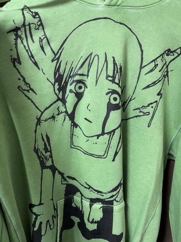 [USED] Extremely rare Problem6oy x SKOOT APPAREL printed hoodie