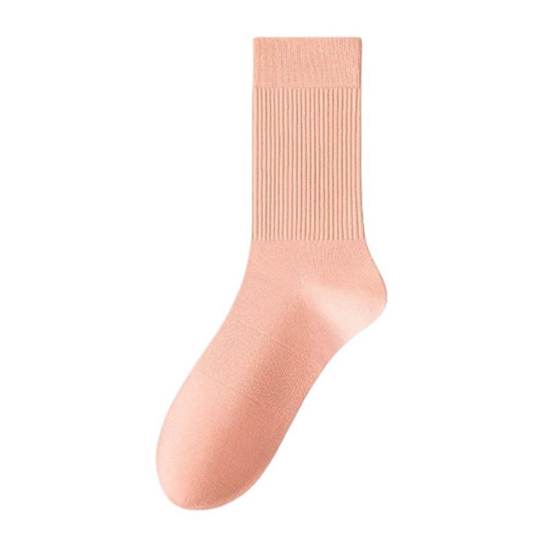 5 Pairs of Women's Summer Thin Cotton Deodorant Non Slip Heel Socks