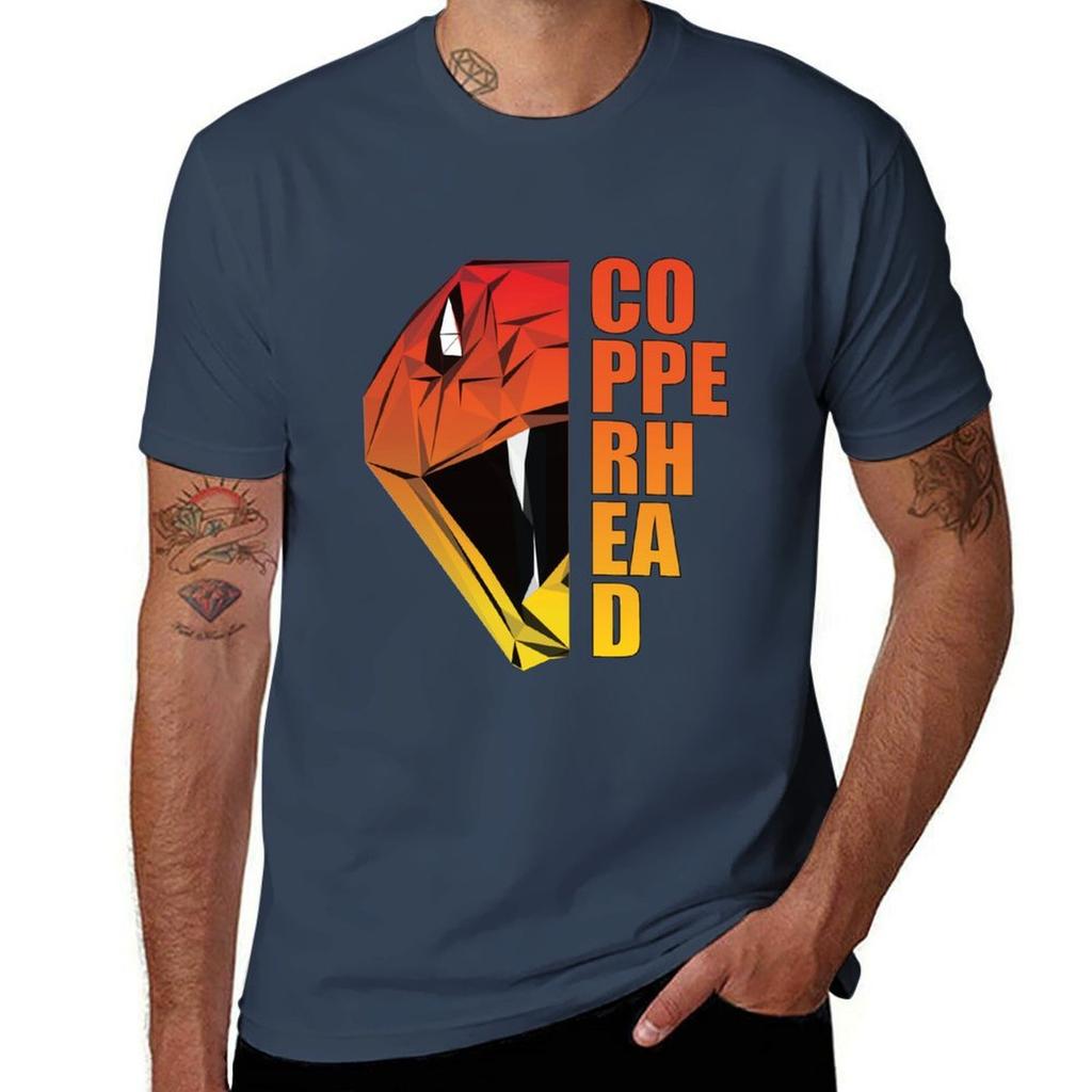 Copperhead Wcvii Logo Tshirt Large Size Casual Short Sleeve Top