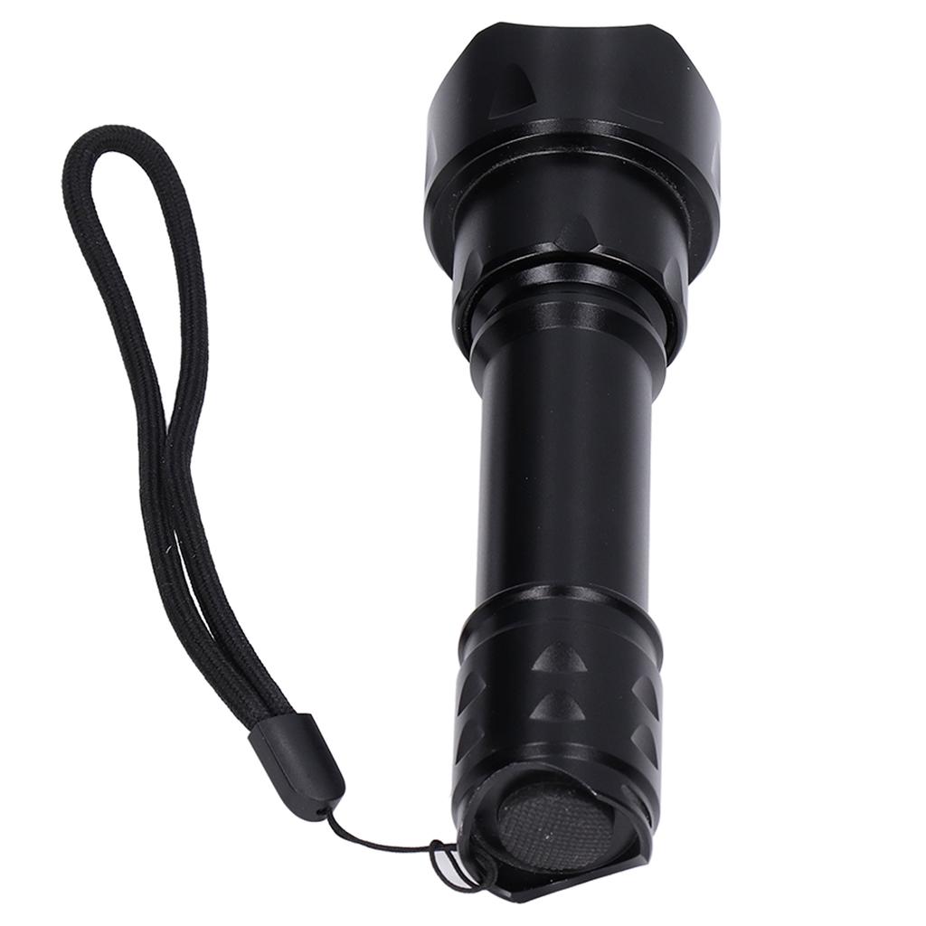 LED Flashlight Telescopic Zoom Protective Function Fashion Design IP65 Waterproof 5000LM Zoom Flashlight