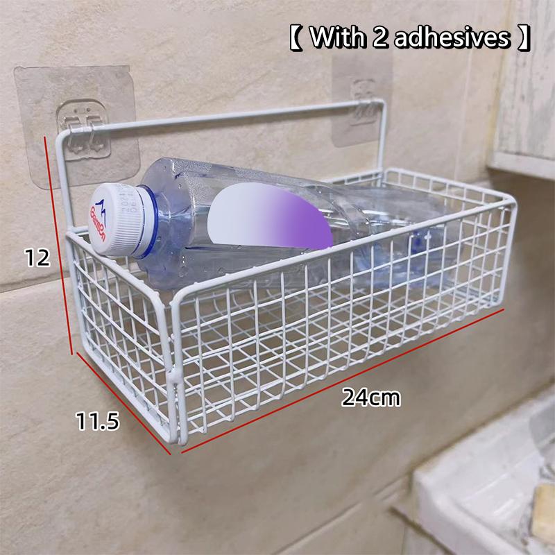 Kitchen And Bathroom Storage Rack No Drilling Required Wall-Mounted Storage Rack