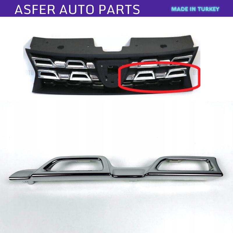 Chrome Front Grille Bottom Left For Duster Mk1 2013-2017 OEM 623876482R