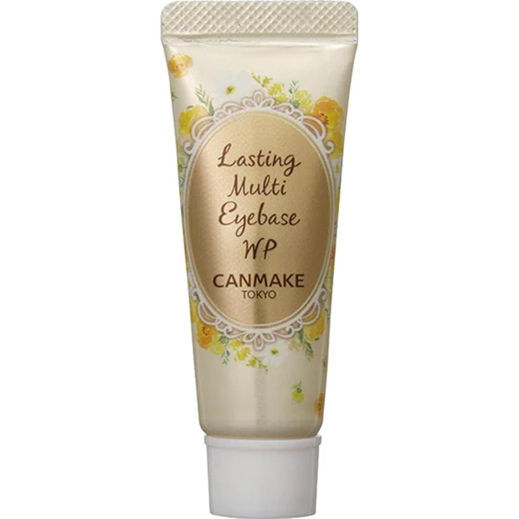 Canmake Lasting Multi Eye Base WP 02 Cream Yellow Eyeshadow Primer Waterproof Color Enhancement Moisturizing 8 Grams (x 1)