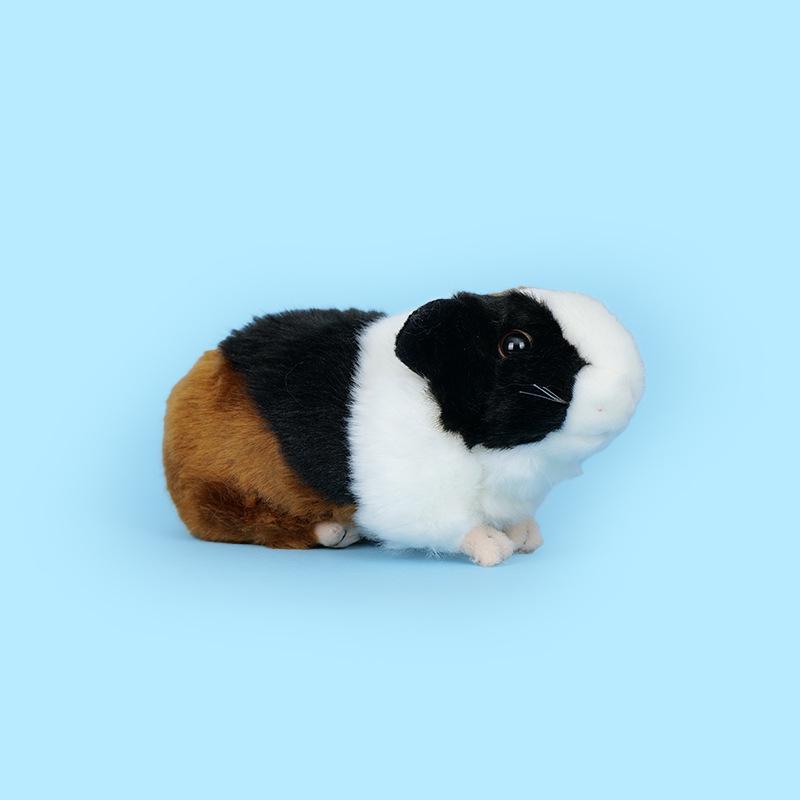 

Ruru Cute Guinea Pig Plush Toy - Children s Birthday Gift 10 cm коричневий/чорний