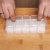 5/1 Gitter Reisbällchenform Mini Quadrat Sushi Set Antihaft-Druck Aufbewahrungsbox Lunch-Tool DIY Home Küche Klar Onigiri Formen