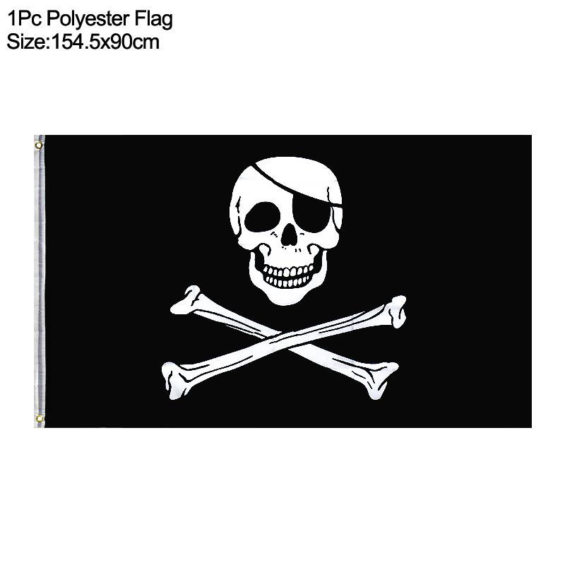 Halloween Pirate Hat Cap Decoration Kids Adult Halloween Masquerade Captain Cosplay Costume Props Pirate Theme Birthday Party