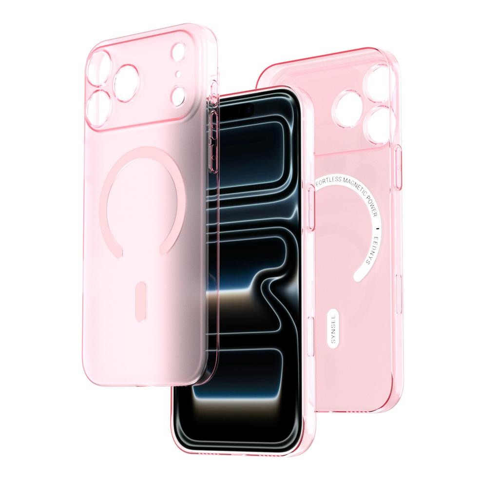 Ultra-thin Matte Ice Mist PC Is Suitable for Apple 16/17Pro Mobile Phone Case IP15 Magnetic Attraction 14 Simple 13 Fashionable Xiaomi