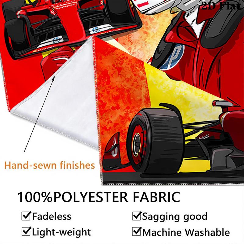 F1 Track Map Wall Tapestry Aesthetic Wall Hanging Printed Fabric Blanket Decorative Tapestries For Bedroom Living Room Home Decor