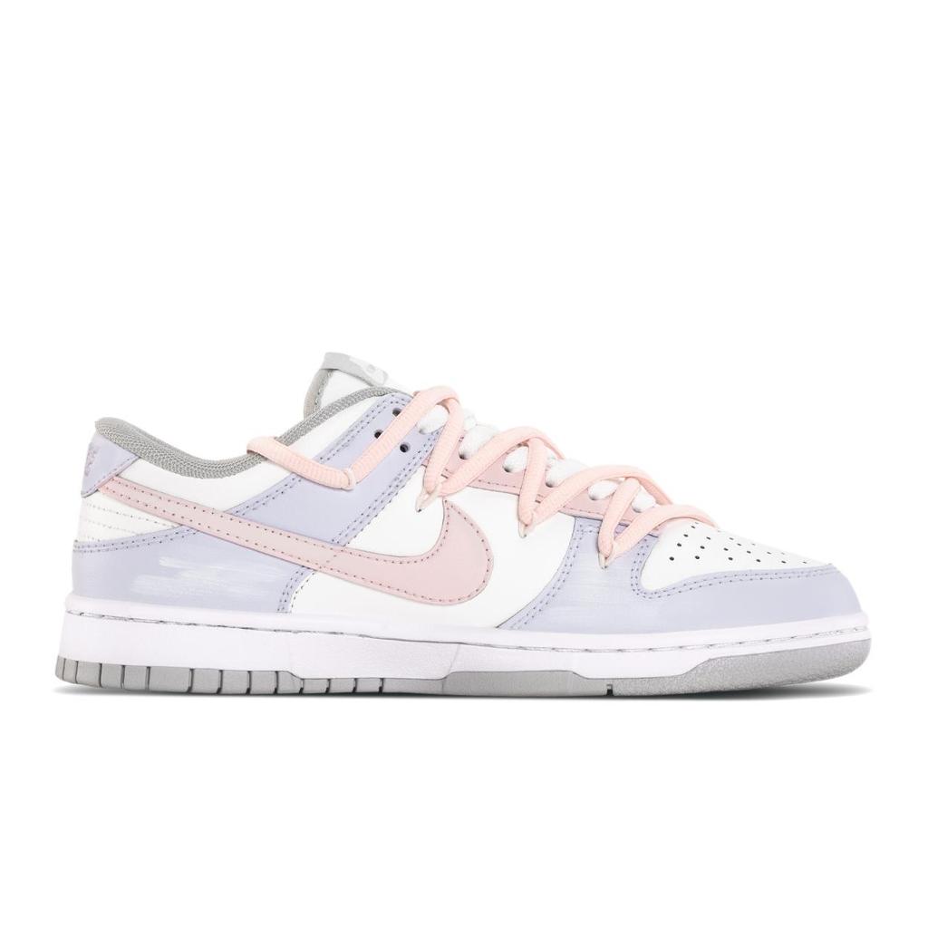 Nike Dunk NikeDKL Cushioning Height Increasing Cushioning Height Increasing Low Top Skateboard Shoes Women's Purple DD1503-103(TeamA-)