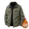 Men's Lambswool-Lined Corduroy Jacket: Cross-Border Fashion for Autumn/Winter