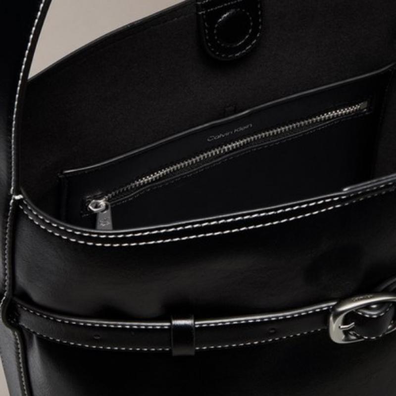 Calvin Klein Women S Medium Bucket Bag With Buckle 4f3551g Ub1 