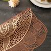 Placemat Heat Insulation PVC Tableware Pad Rabbit Style Dining Plate Mat Hollow