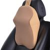 Car Neck Pillow Adjustable Head Restraint 3D Memory Foam Auto Headrest Travel Pillow Neck Support Holder Seat Covers Car Styling