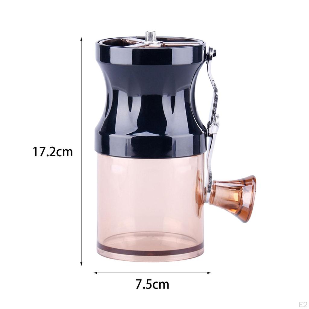 Manual Coffee Grinder Hand Crank Durable with Mill Portable for Office Picnic
