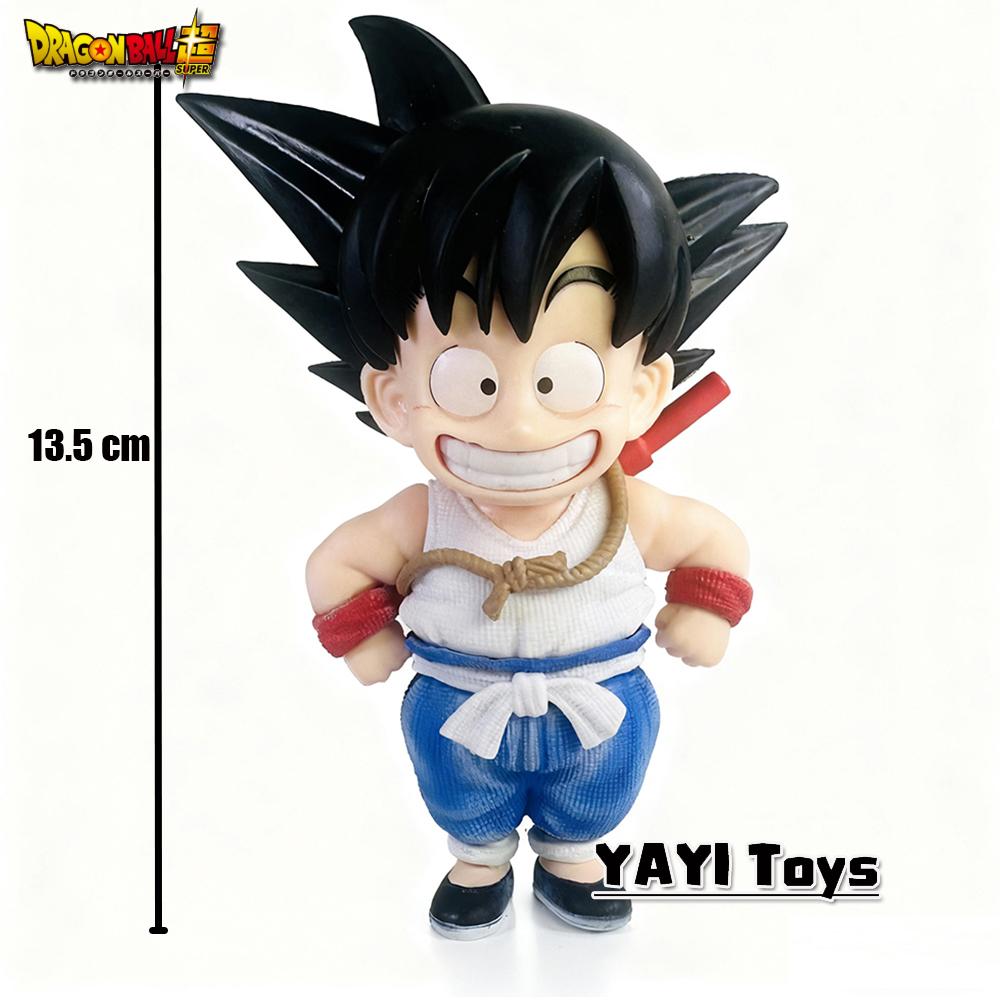 

Latest Dragon Ball Son Goku Anime Figures Krillin Fuguire Childhood Adorable Models Pvc Statue Desk Ornaments Collection Playthings Present