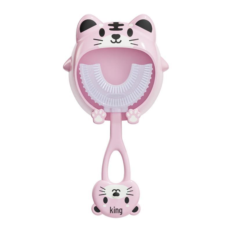 Children's U-Shaped Baby Toothbrush for Easy Oral Cleaning